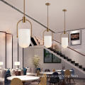 small modern matte black pendant light